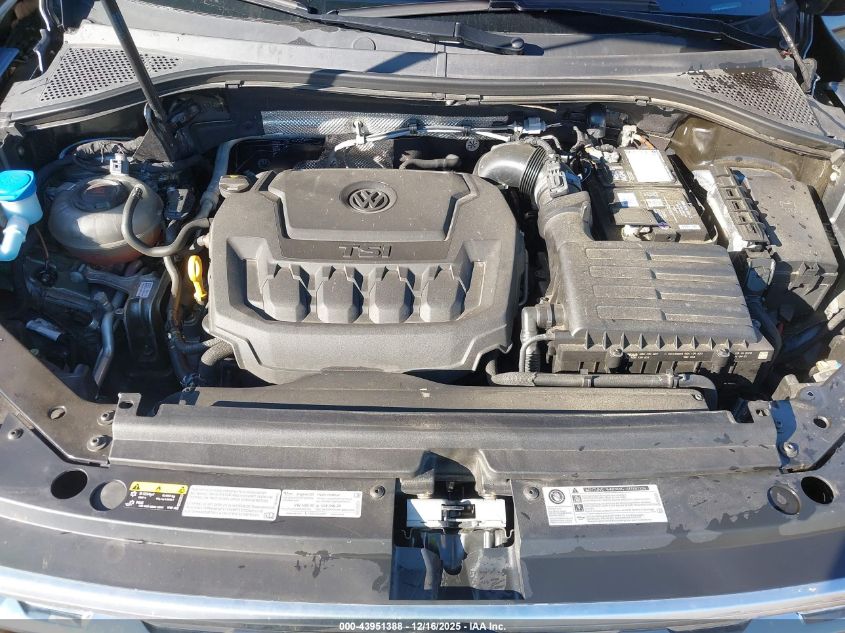 2019 Volkswagen Tiguan 2.0T Se/2.0T Sel/2.0T Sel R-Line/2.0T Sel R-Line Black VIN: 3VV2B7AX4KM023189 Lot: 43951388