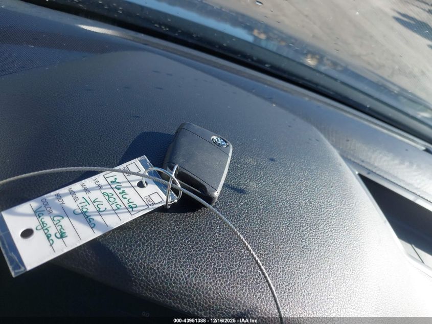 2019 Volkswagen Tiguan 2.0T Se/2.0T Sel/2.0T Sel R-Line/2.0T Sel R-Line Black VIN: 3VV2B7AX4KM023189 Lot: 43951388