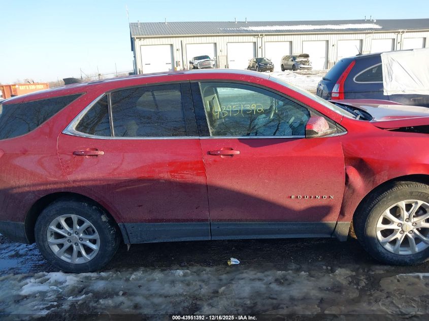 2018 Chevrolet Equinox Lt VIN: 2GNAXJEV8J6133664 Lot: 43951392