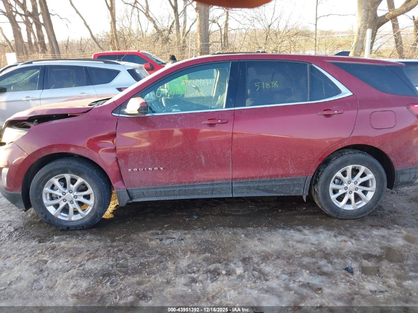 2018 Chevrolet Equinox Lt VIN: 2GNAXJEV8J6133664 Lot: 43951392