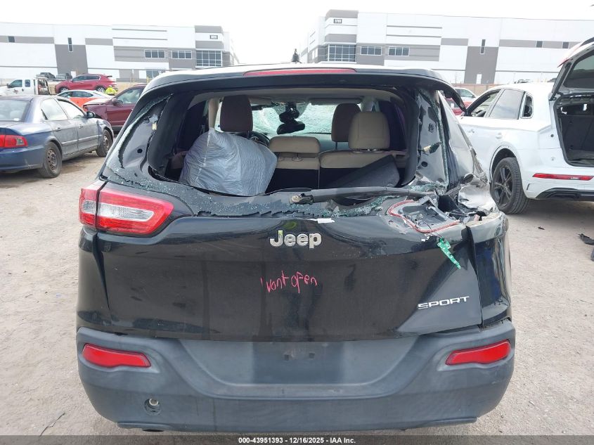 2015 Jeep Cherokee Sport VIN: 1C4PJLABXFW684638 Lot: 43951393