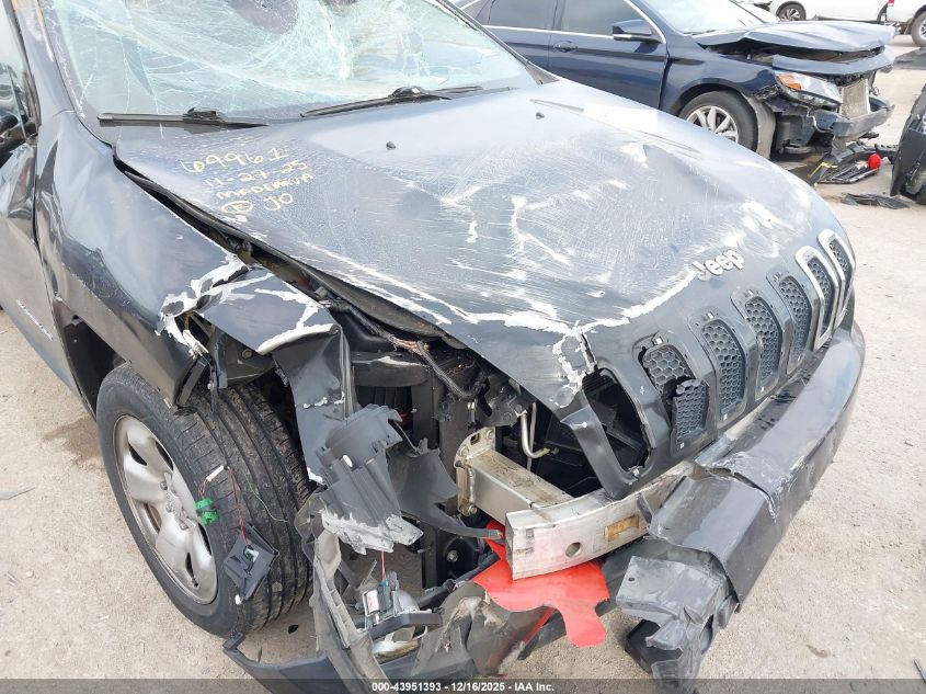 2015 Jeep Cherokee Sport VIN: 1C4PJLABXFW684638 Lot: 43951393