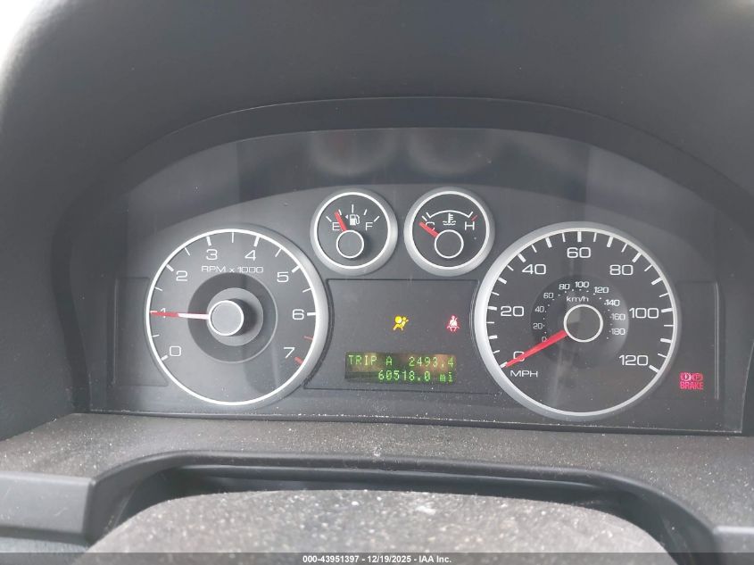 2007 Ford Fusion Se VIN: 3FAHP07127R242530 Lot: 43951397