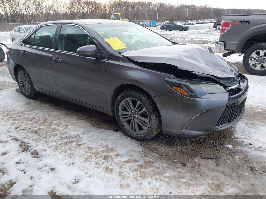 2015 Toyota Camry Se VIN: 4T1BF1FK3FU038115 Lot: 43951409