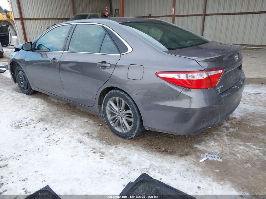 2015 Toyota Camry Se VIN: 4T1BF1FK3FU038115 Lot: 43951409