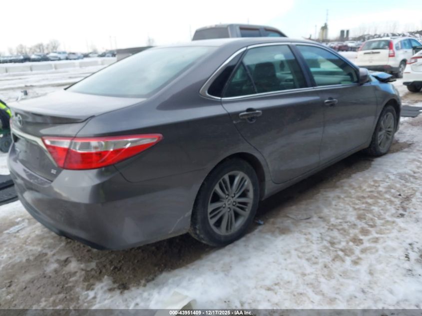 2015 Toyota Camry Se VIN: 4T1BF1FK3FU038115 Lot: 43951409