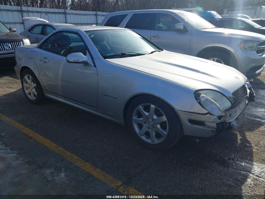2001 Mercedes-Benz Slk 230 Kompressor