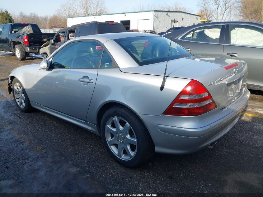 2001 Mercedes-Benz Slk 230 Kompressor