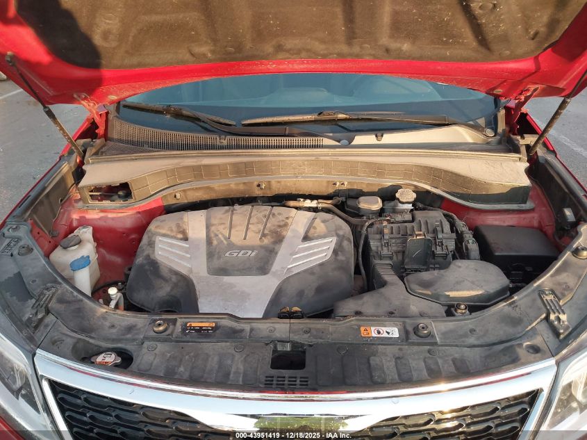 2014 Kia Sorento Lx VIN: 5XYKT4A74EG425855 Lot: 43951419