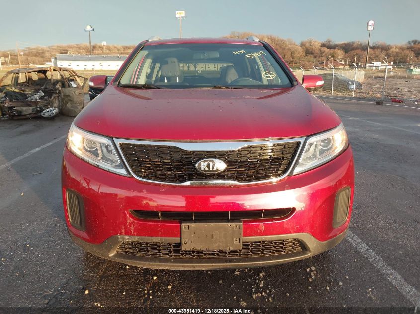 2014 Kia Sorento Lx VIN: 5XYKT4A74EG425855 Lot: 43951419