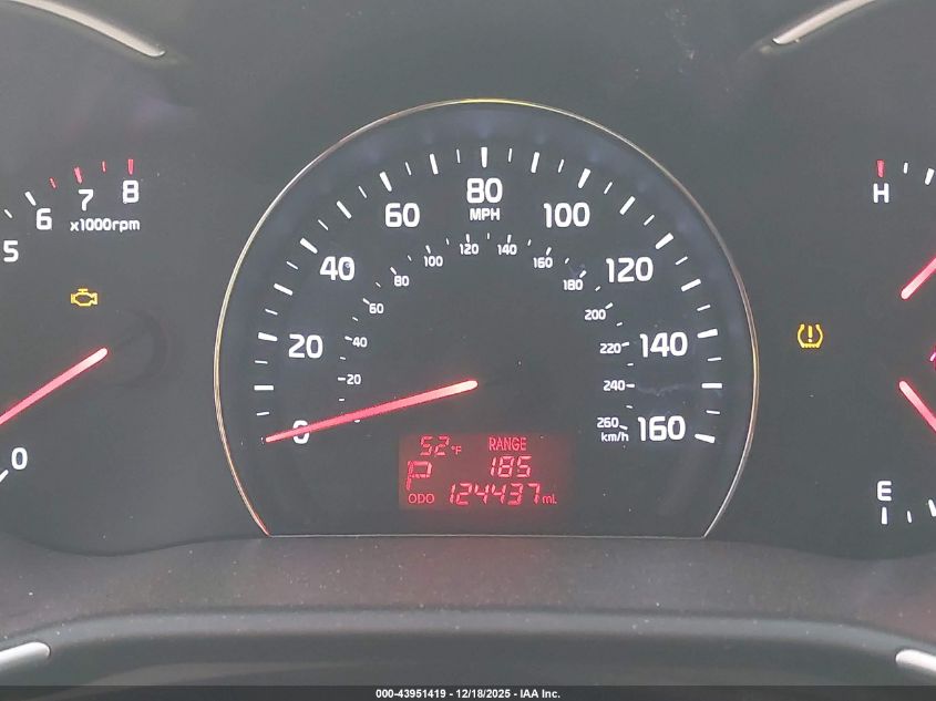 2014 Kia Sorento Lx VIN: 5XYKT4A74EG425855 Lot: 43951419