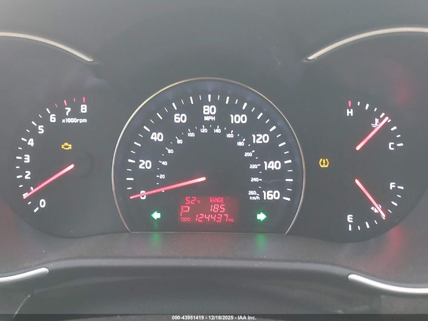 2014 Kia Sorento Lx VIN: 5XYKT4A74EG425855 Lot: 43951419