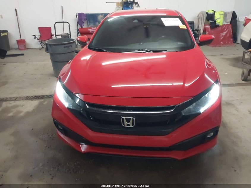 2019 Honda Civic Sport VIN: 2HGFC2F8XKH518806 Lot: 43951420