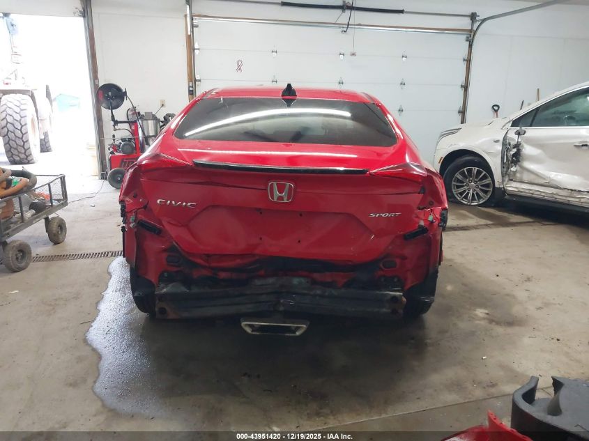 2019 Honda Civic Sport VIN: 2HGFC2F8XKH518806 Lot: 43951420