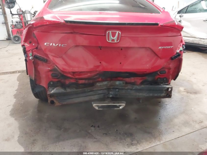 2019 Honda Civic Sport VIN: 2HGFC2F8XKH518806 Lot: 43951420