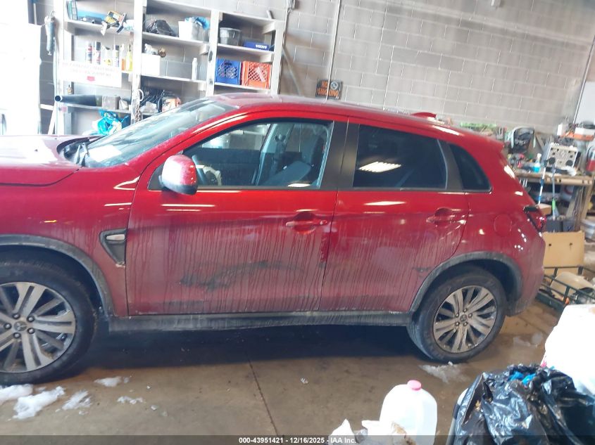 2025 Mitsubishi Outlander Sport 2.0 Es Awc/2.0 Le Awc/2.0 S Awc/2.0 Se Awc/2.0 Trail Edition Awc VIN: JA4ARUAUXSU012908 Lot: 43951421