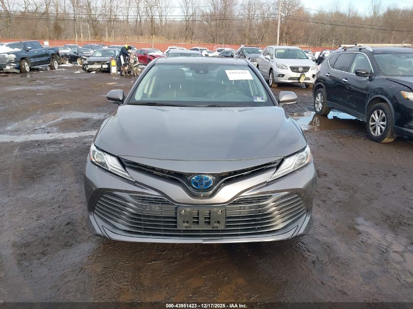 2019 Toyota Camry Hybrid Xle VIN: 4T1B21HK1KU517099 Lot: 43951423
