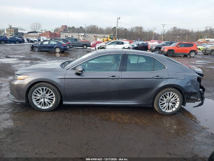 2019 Toyota Camry Hybrid Xle VIN: 4T1B21HK1KU517099 Lot: 43951423