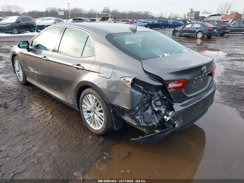 2019 Toyota Camry Hybrid Xle VIN: 4T1B21HK1KU517099 Lot: 43951423