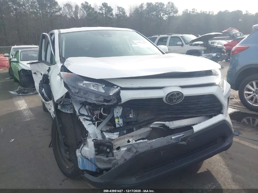 2022 Toyota Rav4 Le VIN: 2T3K1RFV9NW224822 Lot: 43951427