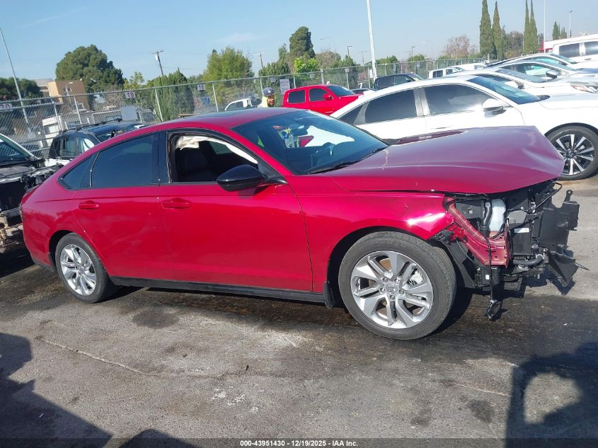 2025 Honda Accord Hybrid Sport-L VIN: 1HGCY2F71SA075746 Lot: 43951430