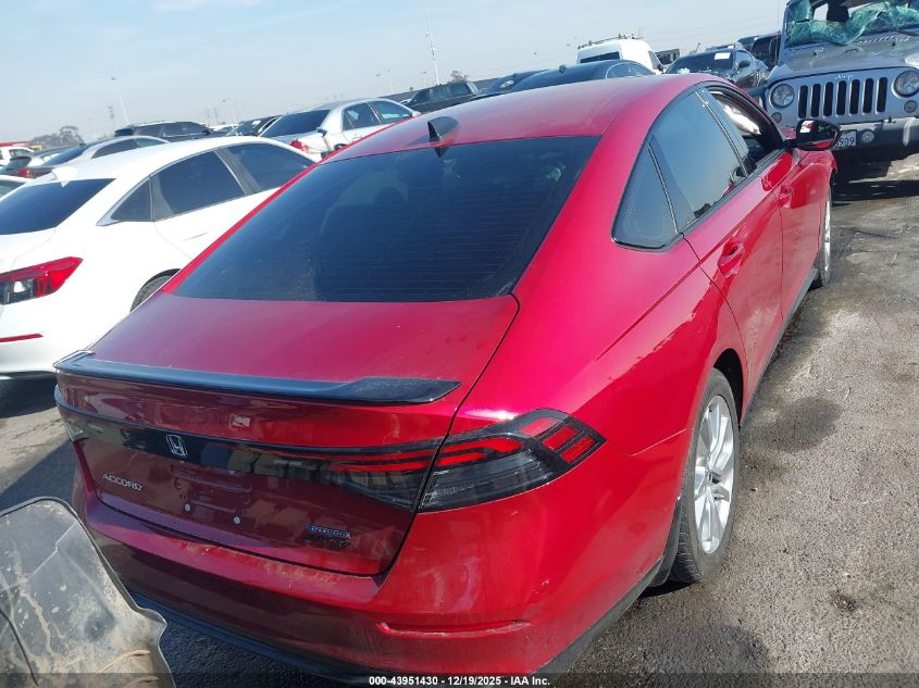 2025 Honda Accord Hybrid Sport-L VIN: 1HGCY2F71SA075746 Lot: 43951430