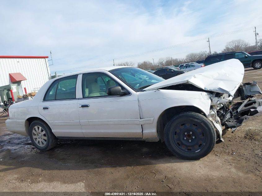 2008 Ford Crown Victoria Lx VIN: 2FAFP74V28X129185 Lot: 43951431