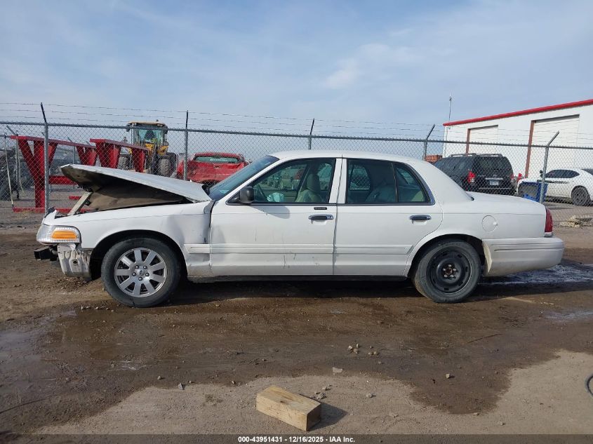 2008 Ford Crown Victoria Lx VIN: 2FAFP74V28X129185 Lot: 43951431