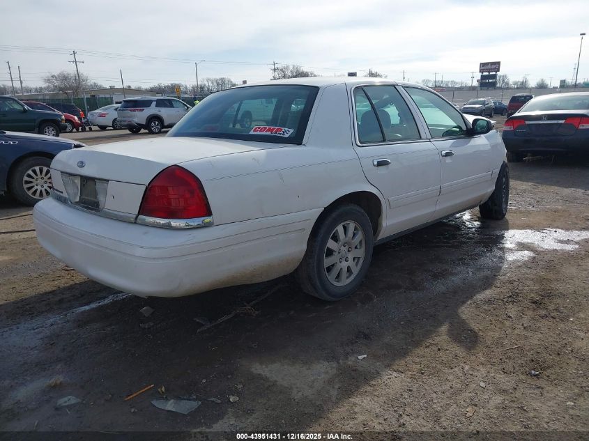 2008 Ford Crown Victoria Lx VIN: 2FAFP74V28X129185 Lot: 43951431