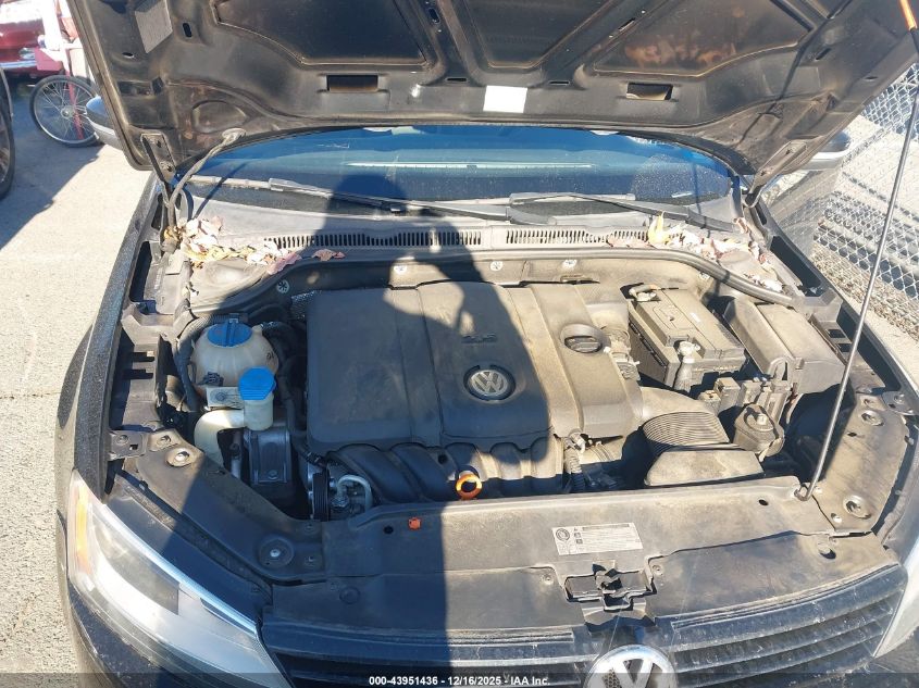2012 Volkswagen Jetta 2.5L Se VIN: 3VWDX7AJ0CM311844 Lot: 43951436