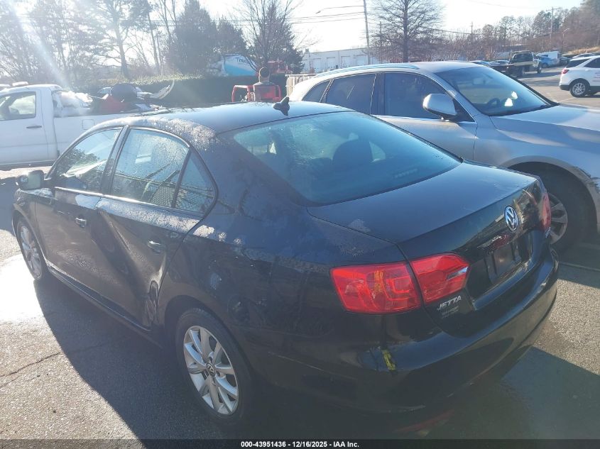 2012 Volkswagen Jetta 2.5L Se VIN: 3VWDX7AJ0CM311844 Lot: 43951436