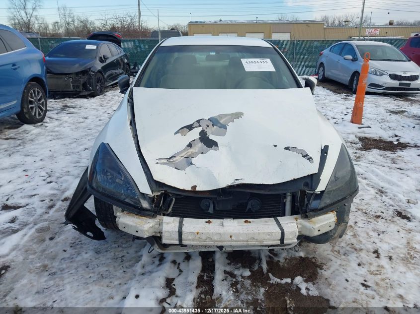 2006 Honda Accord 2.4 Lx VIN: 1HGCM56436A178241 Lot: 43951435