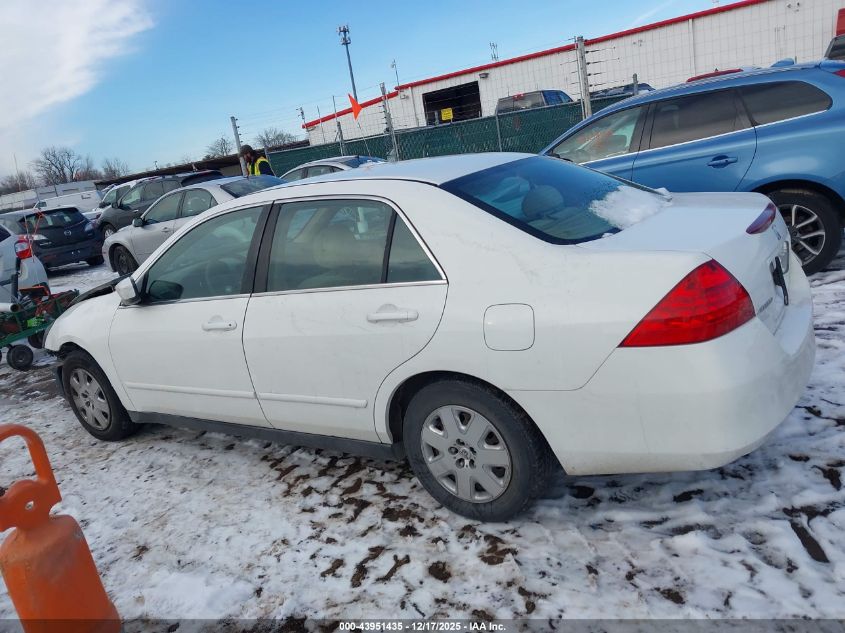 2006 Honda Accord 2.4 Lx VIN: 1HGCM56436A178241 Lot: 43951435