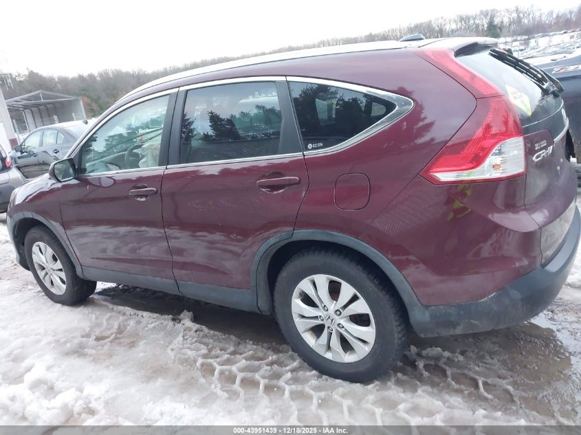 2012 Honda Cr-V Ex-L VIN: 5J6RM4H77CL046894 Lot: 43951439