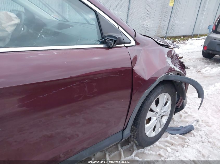 2012 Honda Cr-V Ex-L VIN: 5J6RM4H77CL046894 Lot: 43951439