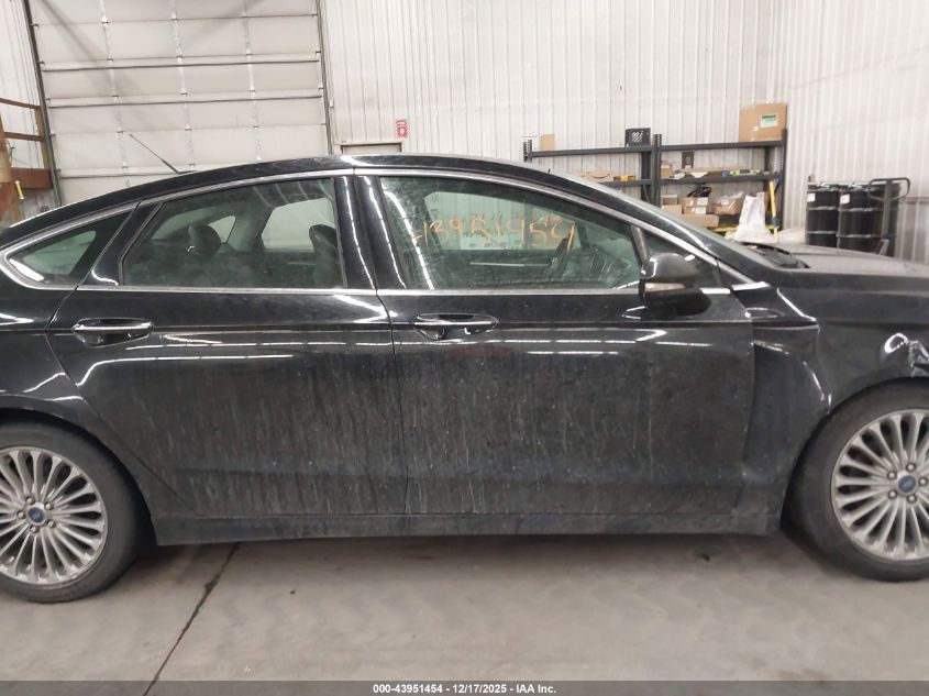 2016 Ford Fusion Titanium VIN: 3FA6P0K96GR124274 Lot: 43951454