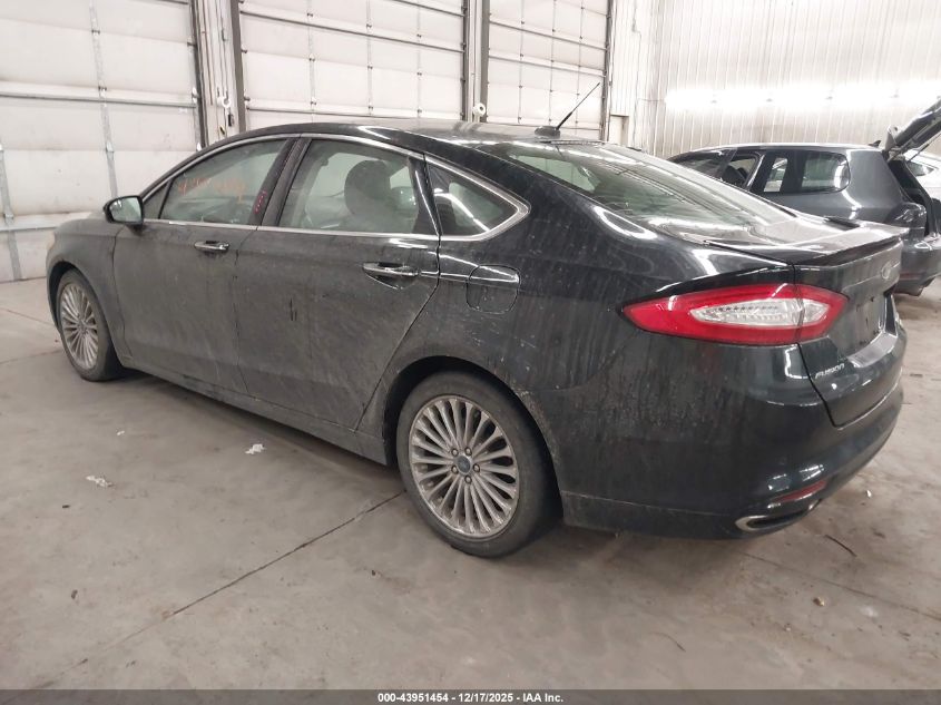 2016 Ford Fusion Titanium VIN: 3FA6P0K96GR124274 Lot: 43951454