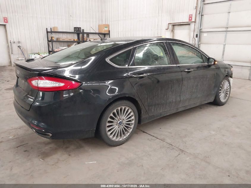 2016 Ford Fusion Titanium VIN: 3FA6P0K96GR124274 Lot: 43951454