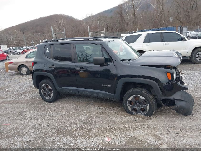 2018 Jeep Renegade Sport 4X4 VIN: ZACCJBAB2JPJ71203 Lot: 43951455