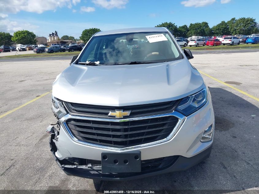 2020 Chevrolet Equinox Awd Ls VIN: 3GNAXSEV4LS513529 Lot: 43951459