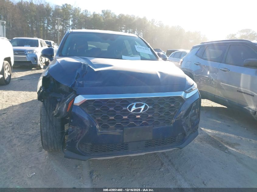 2019 Hyundai Santa Fe Se VIN: 5NMS23AD5KH014730 Lot: 43951460