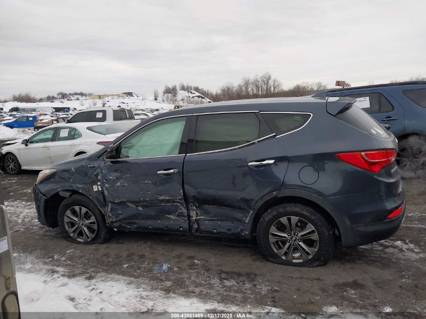 2014 Hyundai Santa Fe Sport 2.4L VIN: 5XYZT3LBXEG203783 Lot: 43951469