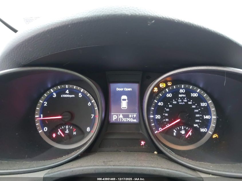 2014 Hyundai Santa Fe Sport 2.4L VIN: 5XYZT3LBXEG203783 Lot: 43951469