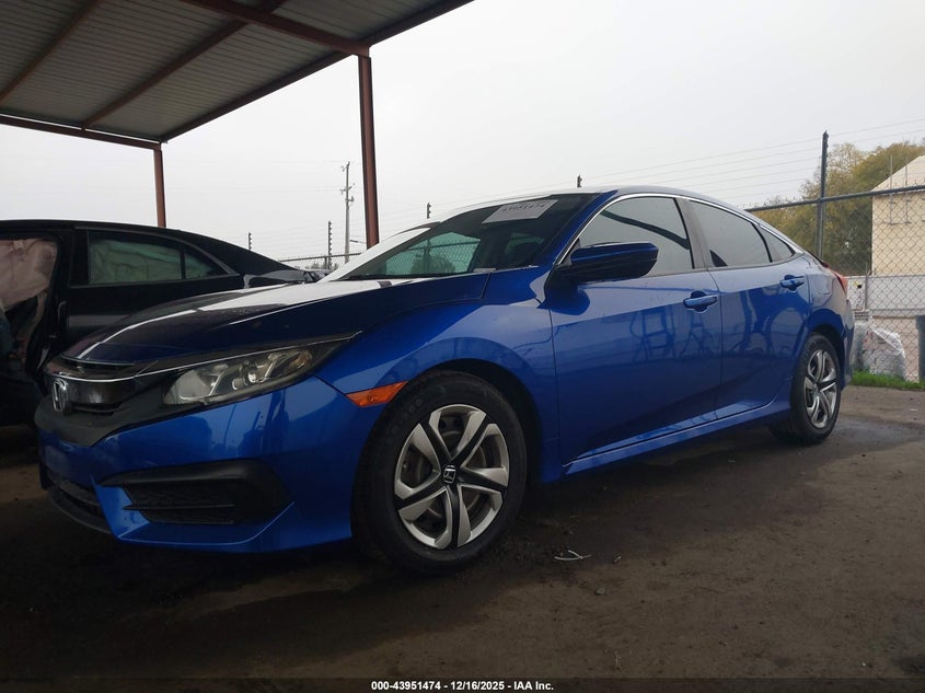 2HGFC2F51HH523665 2017 HONDA CIVIC photo no. 2