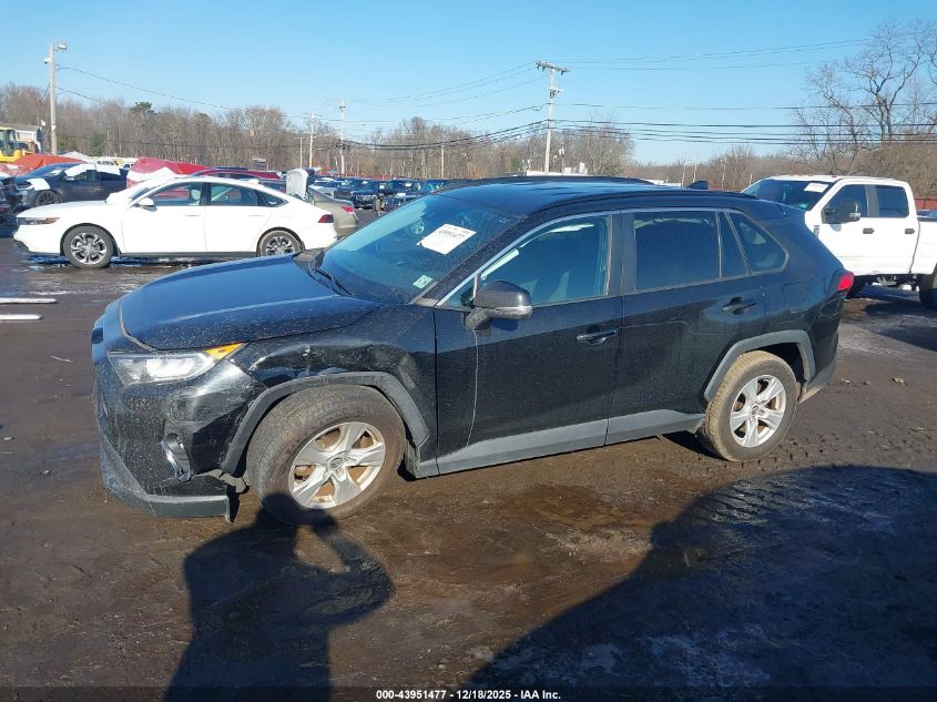 2021 Toyota Rav4 Xle VIN: 2T3W1RFV7MW111595 Lot: 43951477