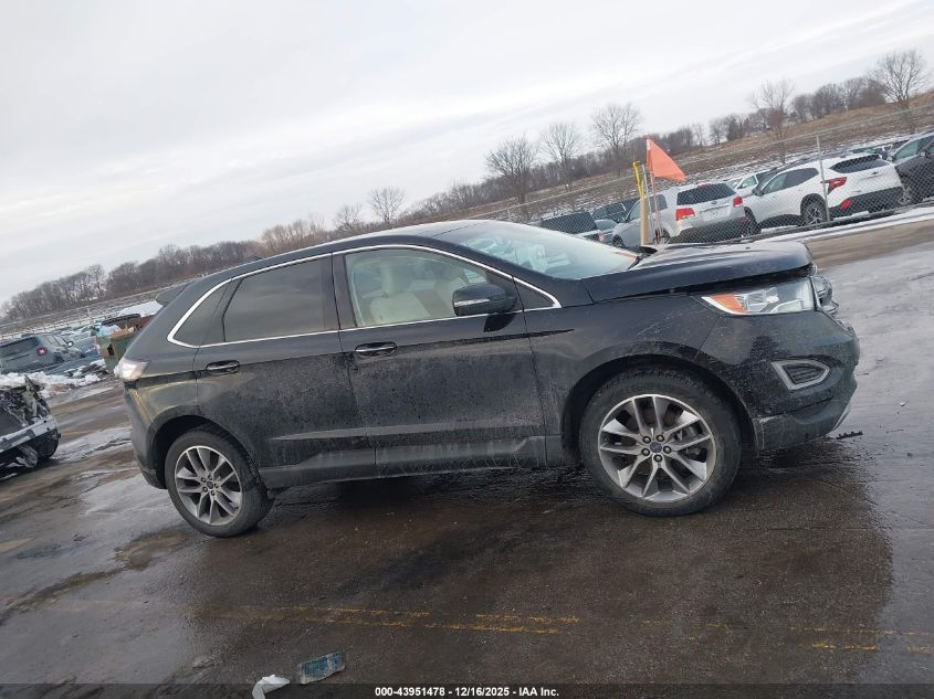 2018 Ford Edge Titanium VIN: 2FMPK4K94JBC37338 Lot: 43951478
