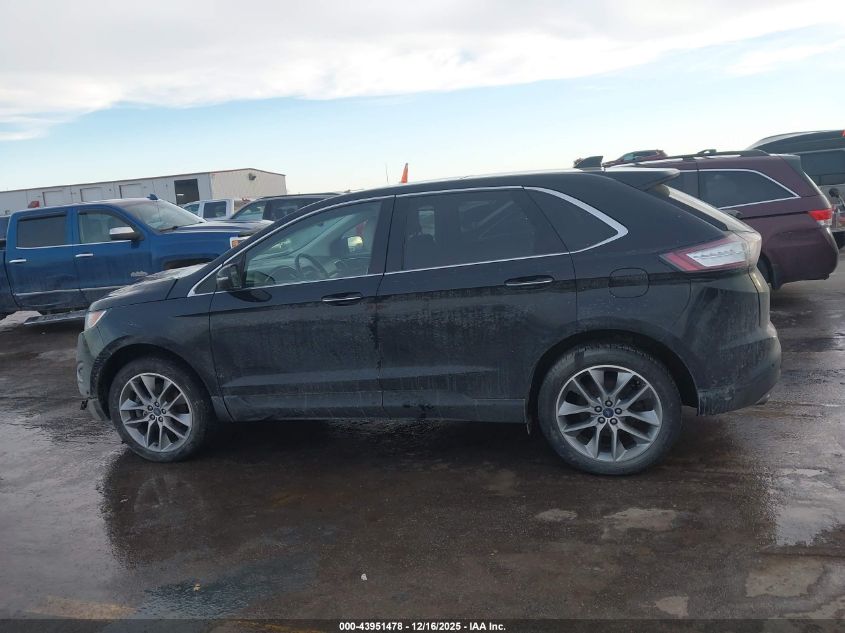 2018 Ford Edge Titanium VIN: 2FMPK4K94JBC37338 Lot: 43951478