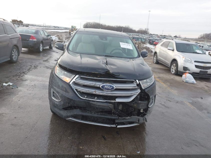 2018 Ford Edge Titanium VIN: 2FMPK4K94JBC37338 Lot: 43951478