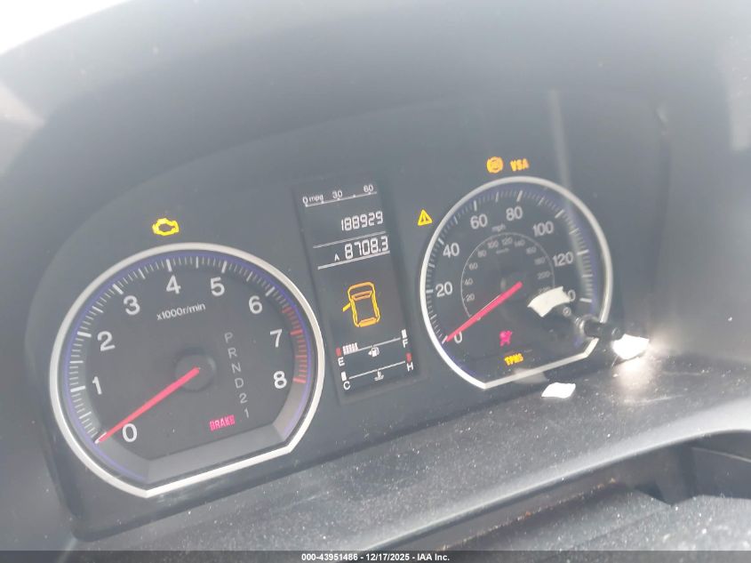 2009 Honda Cr-V Ex-L VIN: 5J6RE48749L019674 Lot: 43951486