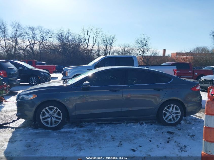 2016 Ford Fusion Se VIN: 3FA6P0H70GR369173 Lot: 43951487